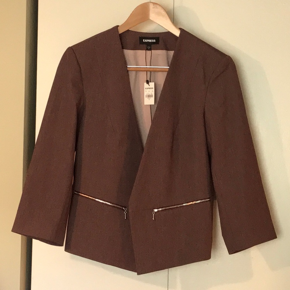 Express Cropped Blazer